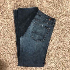 33 (Tall) 7 for all mankind men’s jeans